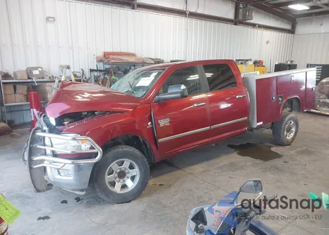 2012 Ram 2500 Slt из США, поврежденный, VIN 3C6UD5JL0CG185427
